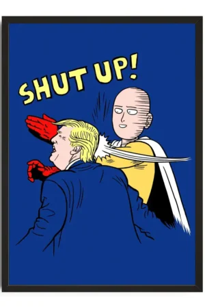 Saitama One Punch Man Slapping Art
