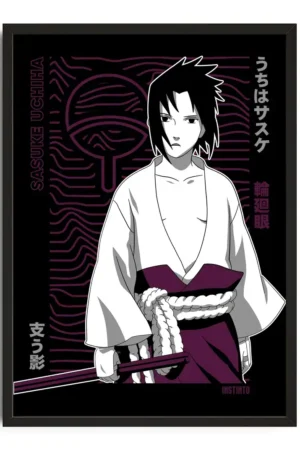 Sasuke Uchiha Portrait Art