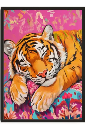 Serene Tiger Dreamscape