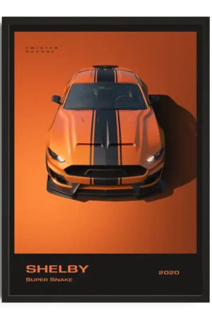 Shelby Super Snake 3D Render