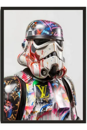 Stormtrooper Pop Art Poster