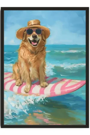 Surfing Dog Vibes