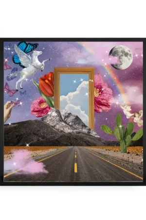 Surreal Unicorn Collage