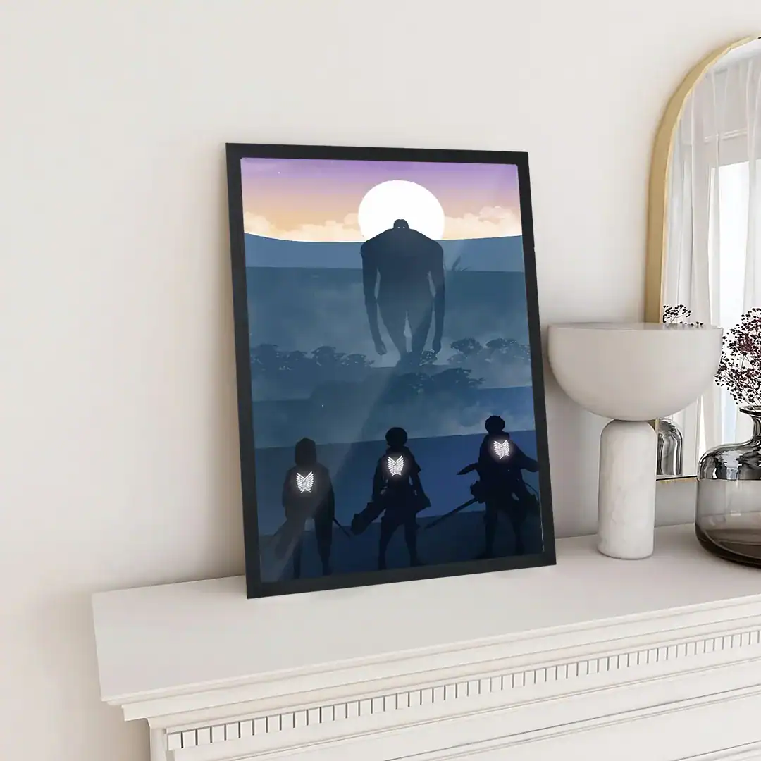 Survey Corp Vs Beast Titan Artwork - Image 2