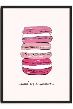Sweet As A Macaron Print
