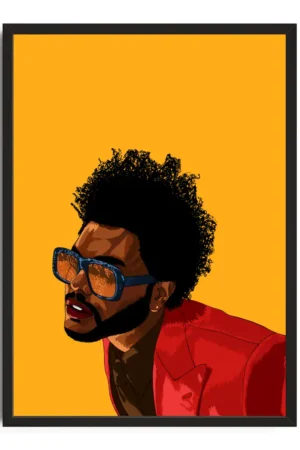 The Weeknd Illustration