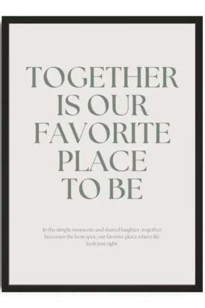 Together Place Favorite
