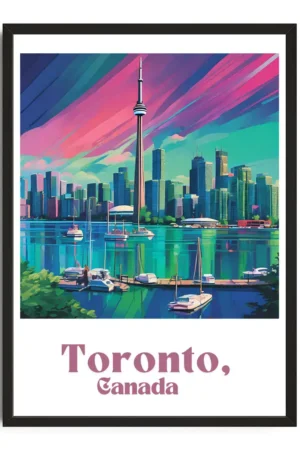 Toronto Travel Poster