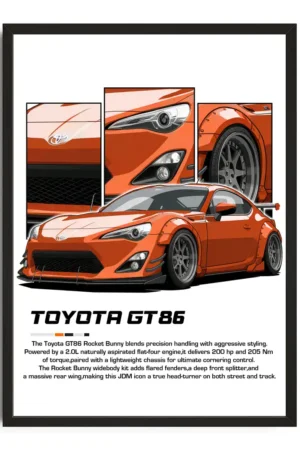 Toyota Gt86 Illustration
