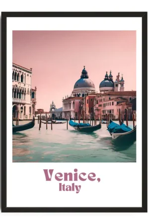 Venice Travel Poster