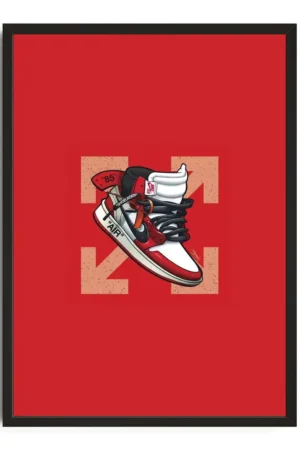 Vibrant Red Air Jordans