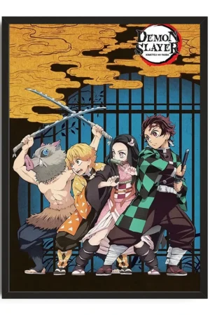 Demon Slayer Squad Anime Poster