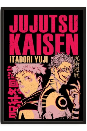 Jujutsu Kaisen Itadori Yuji Poster