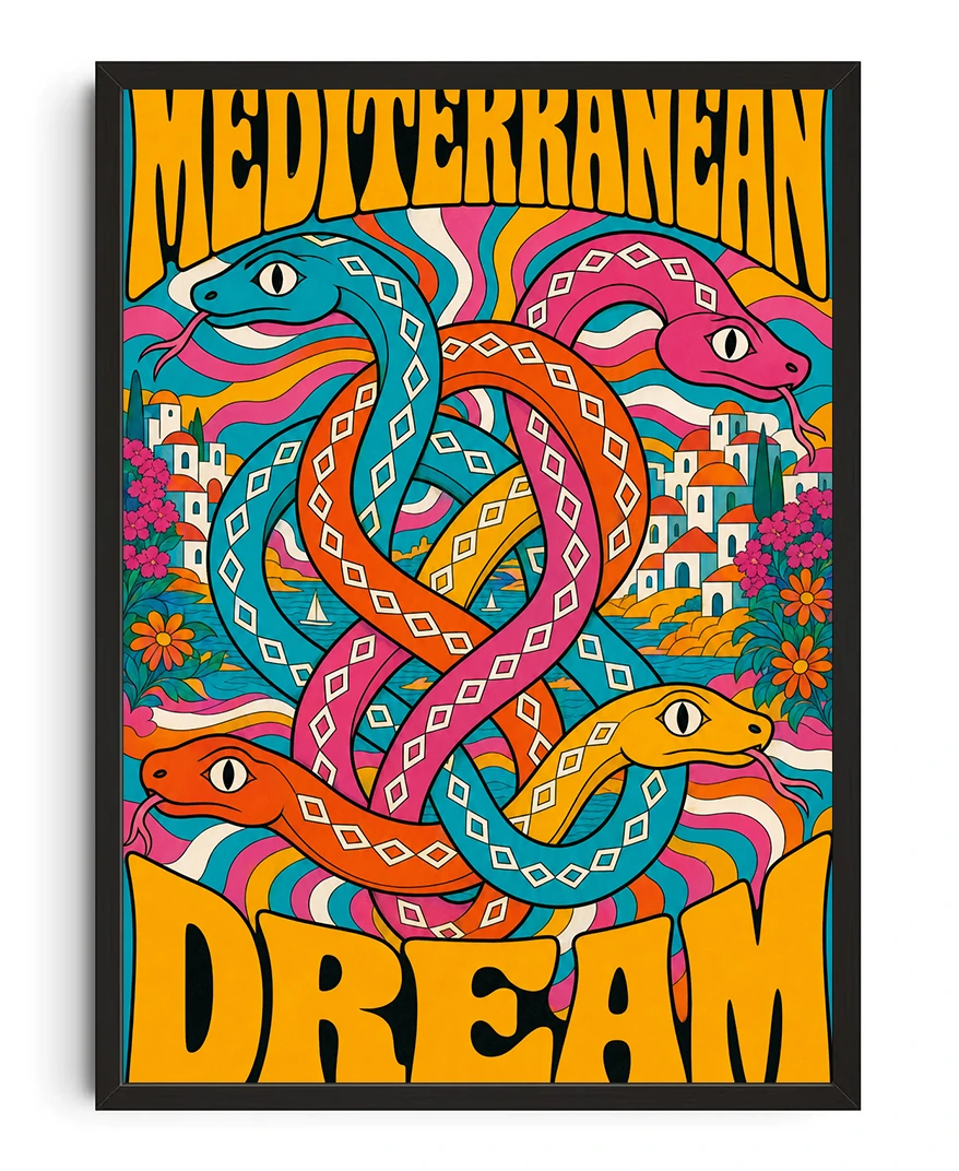 Mediterranean Dream Poster