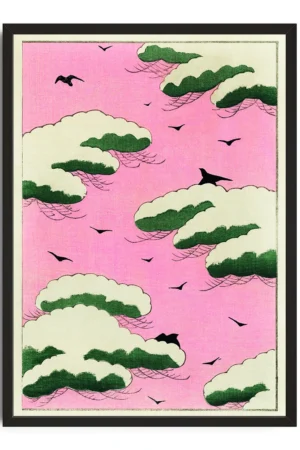 Pink Sky By Watanabe Seitei